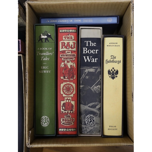 364 - ° ° Folio Society - A Miscellany, mostly history and travel, includes Hudson's The Raj (1999), Paken... 