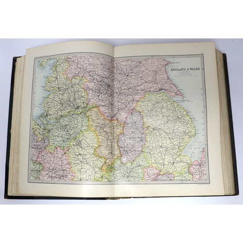 366 - ° ° Bartholomew, John - The Library Reference Atlas of the World. 84 d-page coloured maps; contemp. ... 