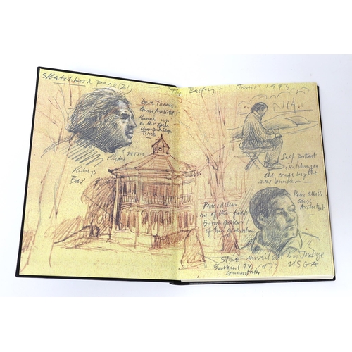 381 - ° ° Riley, Harold - Sketches from the Belfry. Limited Edition (of 200 numbered and signed copies, fr... 