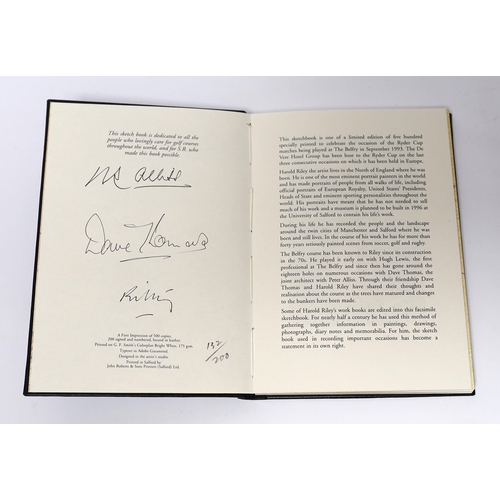 381 - ° ° Riley, Harold - Sketches from the Belfry. Limited Edition (of 200 numbered and signed copies, fr... 