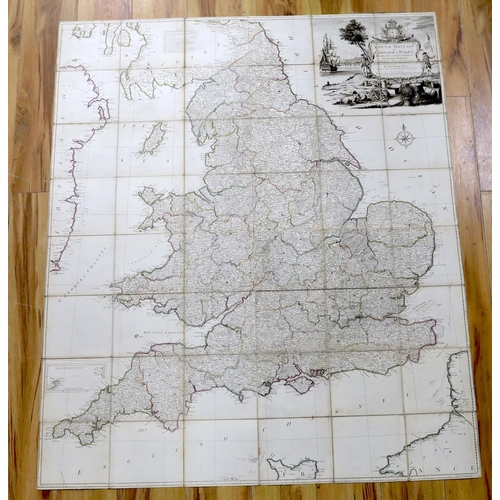 406 - ° ° Kitchen, Thomas - South Britain or England and Wales, Drawn from several Surveys & C on the New ... 