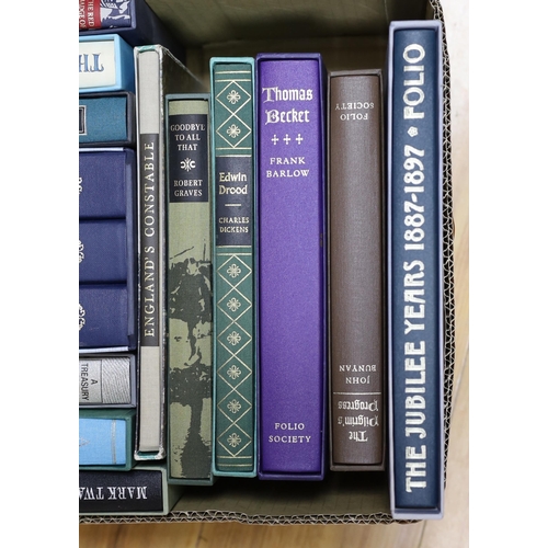 412 - ° ° Folio Society - A Miscellany collection, boxed or slipcased including, six works by Anthony Trol... 