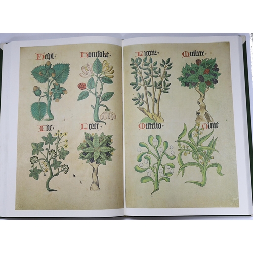 414 - ° ° Barker, Nicolas (editor). Two East Anglian Picture Books: a facsimile of the Helmingham Herbal a... 