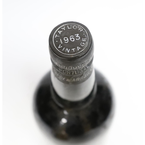 461 - One bottle 1963 Taylors Port