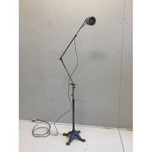 7 - An anglepoise extending lamp