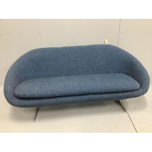 1014 - A Lurashell sofa, width 178cm, depth 76cm, height 72cm