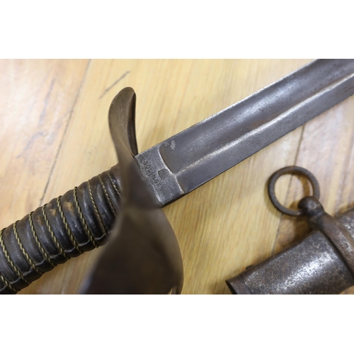 234 - * * A pair of late 19th century German swords and scabbards, made for the international arms trade, ... 