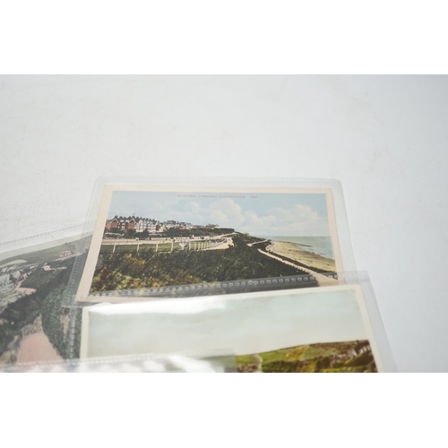 466 - A large quantity of early to mid 20th century postcards of Eastbourne and the surrounding area, all ... 