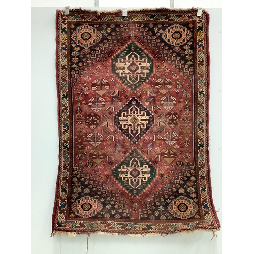 119 - A North West Persian rug,  160 x 114cm.