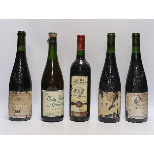 286 - Twelve bottles of wine including nine Saumur Champigny 1996