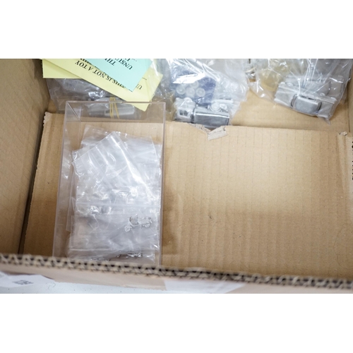 1269 - Forty 4mm, OO Gauge model railway unconstructed and packeted white metal kits, by Springside Models ... 