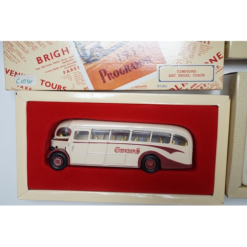 1280 - Twenty-two boxed Corgi Classics buses and coaches, etc., including a 50th anniversary Routemaster, B... 