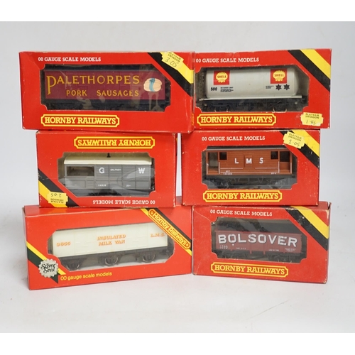 1304 - Thirty-six boxed Hornby railways 00 gauge items including five BR diesel locomotives; a Class 47 (R0... 