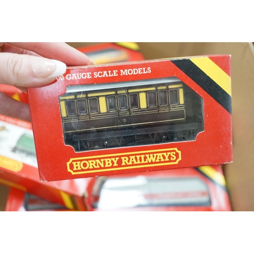 1304 - Thirty-six boxed Hornby railways 00 gauge items including five BR diesel locomotives; a Class 47 (R0... 