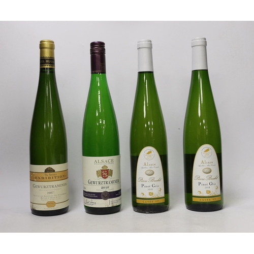 1370 - 7 bottles of white wine, Gewürztraminer and Pinot Gris