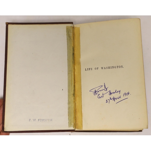 1465 - ° ° Washington Irving's Life of Washington, 4 volumes, George Bell 1882