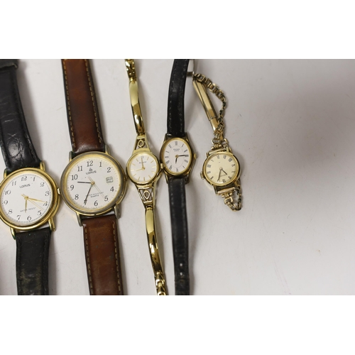 1969 - A collection of lady's and gentleman's assorted wrist watches, including Ceres and gold plated Elgin... 