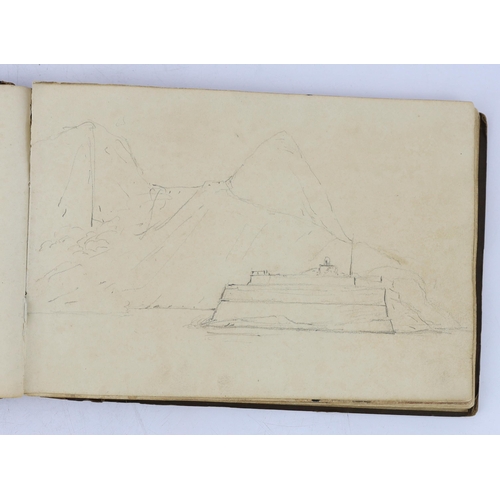 17 - The Hon. Emily Eden (1797-1869) The Voyage to India, 1835-36. An album including eighteen watercolou... 