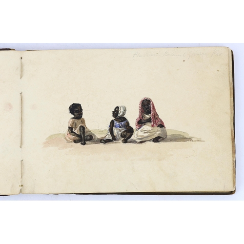 17 - The Hon. Emily Eden (1797-1869) The Voyage to India, 1835-36. An album including eighteen watercolou... 