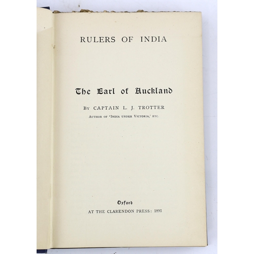 18 - ° ° Eden, Emily - Letters from India, edited by her niece, 2 vols. 8vo, half calf, marbled boards, R... 