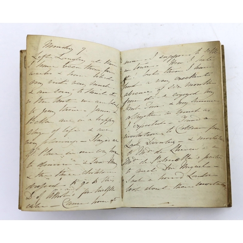 19 - ° ° Journal of Emily Eden (1797-1869), novelist and traveller; 1 January - 29 March 1828Paper book w... 