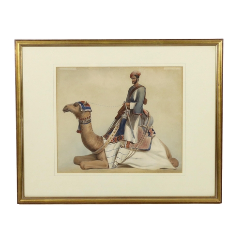 22 - Lowes-Dickinson, after Emily Eden (1797-1869) - a hand-coloured lithograph - A Shootr-Suwar. Pla... 