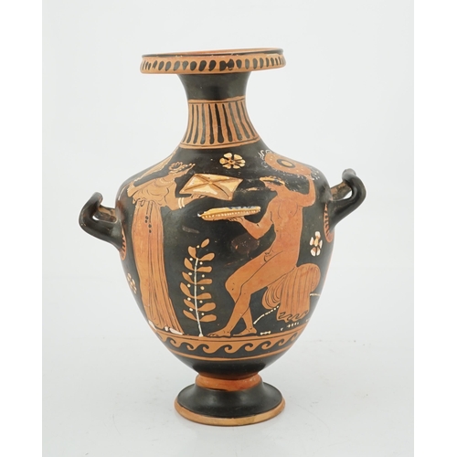 27 - * * A Greek Apulian Red-Figured Hydria, 4th century BC, manner of the circle of the Darius and Under... 