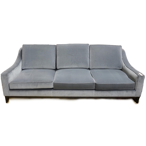 2010 - A Spencer three seater sofa by The Sofa and Chair Company, upholstered in Turnell and Gigon Gainsbor... 