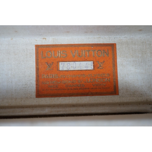 2275 - A vintage Louis Vuitton monogram canvas suitcase, no. 780445, 71cm x 44cm x 22cm