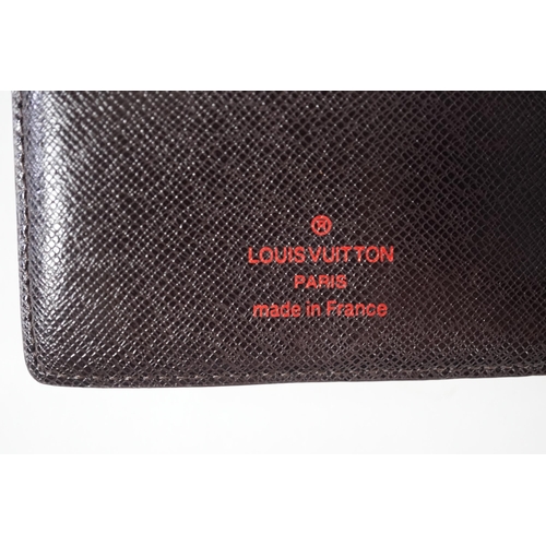 2286 - A Louis Vuitton bifold Damier coated canvas Marco wallet, LV - N61665, height 10cm, width 11cm... 