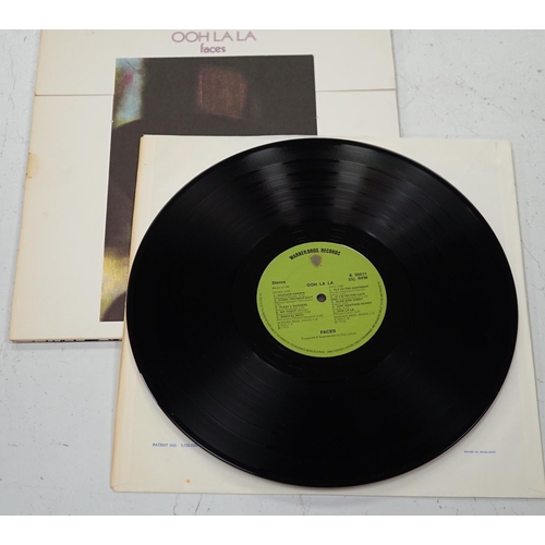 1288 - A Faces record LP album; Ooh La La, on green Warner Bros label, K 56011, with Can Can picture to r... 