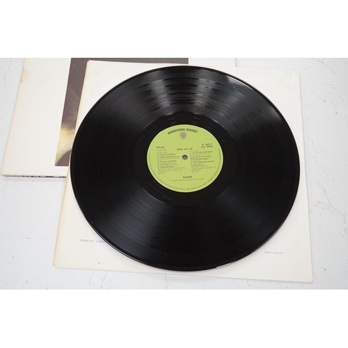 1288 - A Faces record LP album; Ooh La La, on green Warner Bros label, K 56011, with Can Can picture to r... 