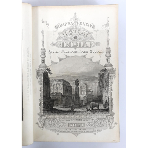 251 - ° ° Beveridge, Henry - A Comprehensive History of India, Civil, Military and Social, from the first ... 