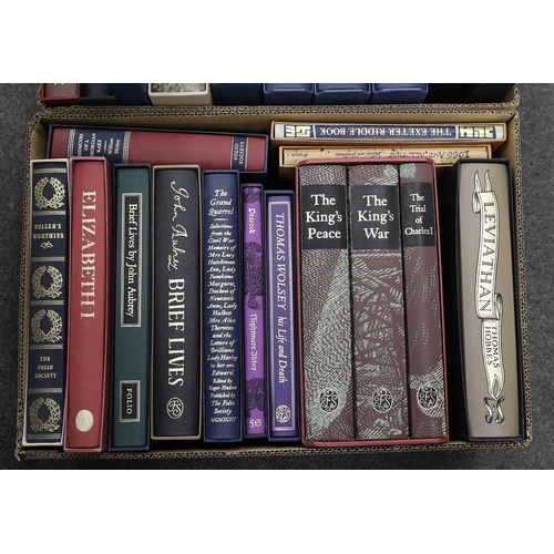 278 - ° ° Folio Society - Mostly historical, includes Hobbes's Leviathan, Pakenham's Boer War; Hill's God'... 