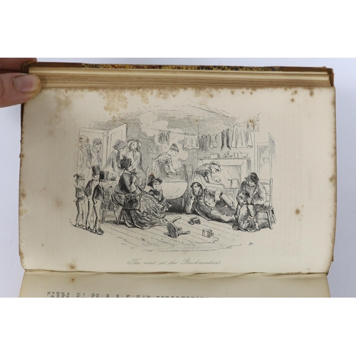 309 - ° ° Dickens, Charles - Bleak House, First Edition. pictorial engraved and printed titles, frontis. a... 