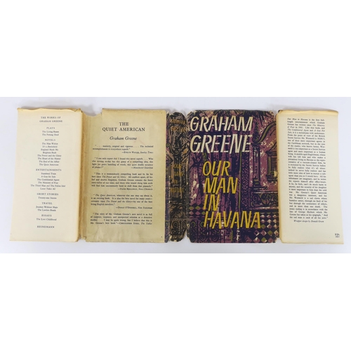 324 - ° ° Greene, Grahame - Our Man in Havana, 1st edition, 8vo, original blue cloth, with d/j, Heinemann,... 