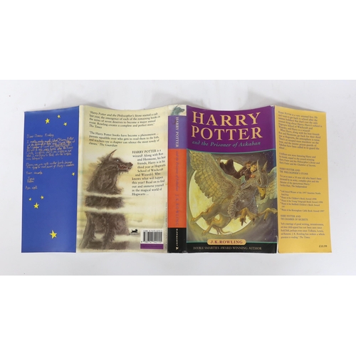 328 - ° ° Rowling, J.K - Harry Potter and the Prisoner of Azkaban, 1st edition, 2nd printing, with d/j, Bl... 