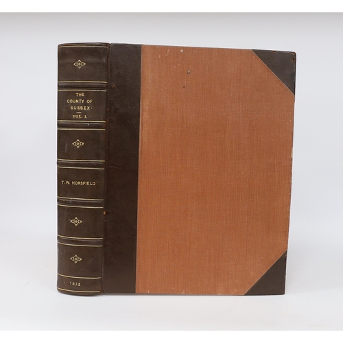 344 - ° ° Horsfield, Thomas Walker - The History, Antiquities, and Topography of the County of Sussex. vol... 