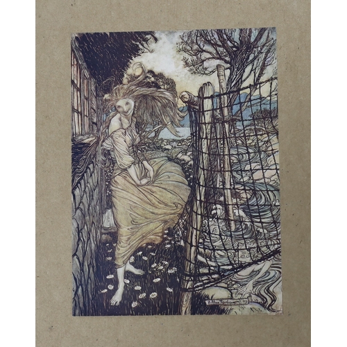 360 - ° ° Rackham, Arthur (illustrator) - Fouque, Heinrich Karl de la Motte - Undine, one of 1000, signed ... 