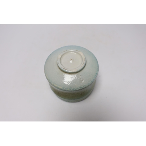 458 - Jack and Joan Doherty, Leach St Ives pottery, a soda vapour glazed chawan, 10cm