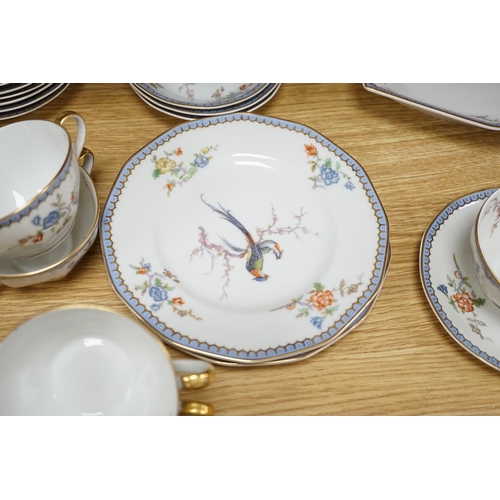 530 - A Theodore Haviland Paradise Limoges tea, coffee and part dinner service