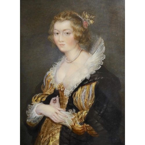 781 - 19th century miniature watercolour on ivory, portrait of Catherine Manners, Duchess of Buckingham, i... 