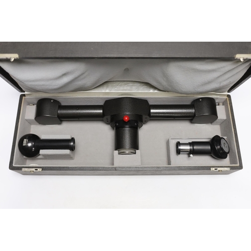 1423 - A Wild Heerbrug, Switzerland Diskussion Stubbs double ended microscope viewing lens with fitted case... 