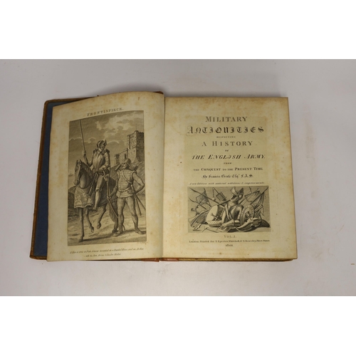 1381 - ° ° Grose, Francis - Military Antiquities respecting the History of the English Army. new edition wi... 