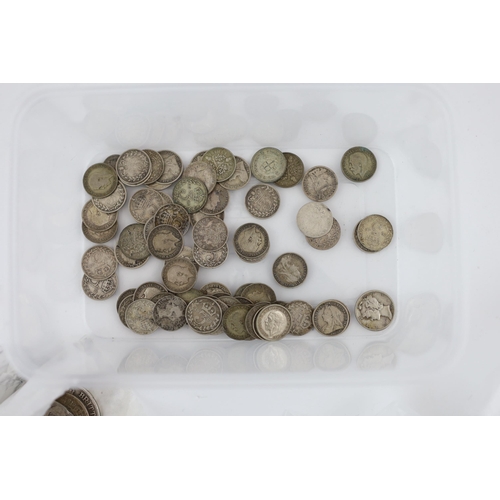 British and World coins, mostly silver including - 1670, 1695 and 1888 ...