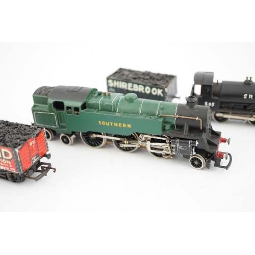 254 - A quantity of 00 gauge railway by Hornby, Tri-ang, Dapol, Crescent, etc. including five locomotives;... 