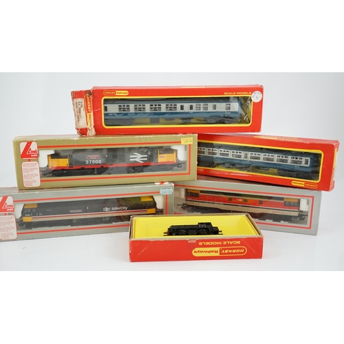 260 - Fifteen 00 gauge model railway items by Hornby Railways, Lima, etc. including six locomotives; a BR ... 