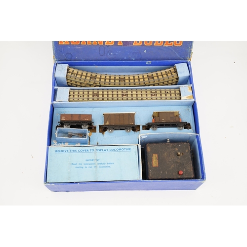 264 - A boxed Hornby Dublo EDG7 Southern Railway Tank Goods Set, comprising of an SR Class N2 0-6-2T locom... 