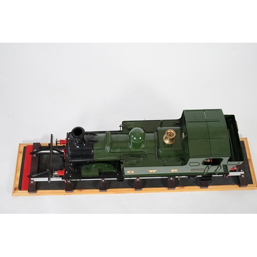 276 - A Kingscale by Silver Crest Models 5 inch gauge coal fired live steam GWR Class 14xx 0-6-0T locomoti... 