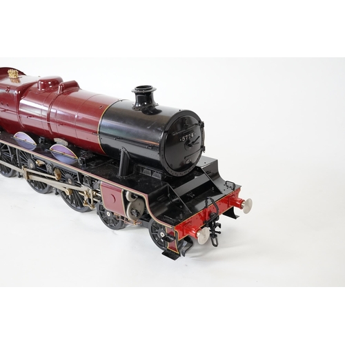 277 - A Kingscale by Silver Crest Models 5 inch gauge coal fired live steam LMS Jubilee Class 4-6-0 locomo... 